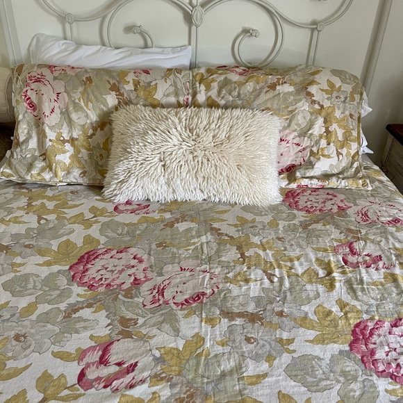 Pottery Barn Bedding Pottery Barn King Size Linen Duvet Set Poshmark